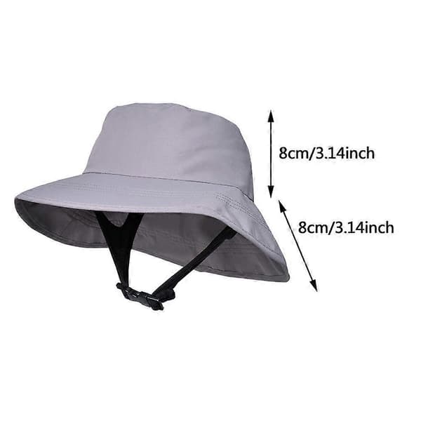 Strandhatt for menn og kvinner solbeskyttelse surfecaps Khaki