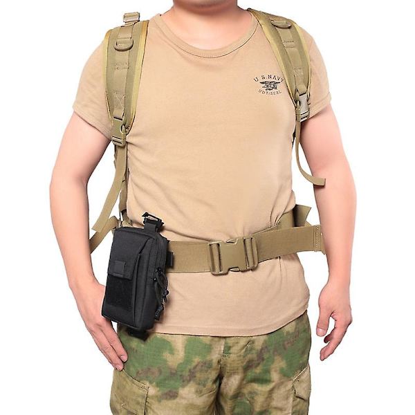 Molle Taktisk Talje Taske Udendørs Nødsituation EDC Pung Telefon Pakke Sports Klatring Løb Tilbehør Militær Værktøj Jagt Tasker
