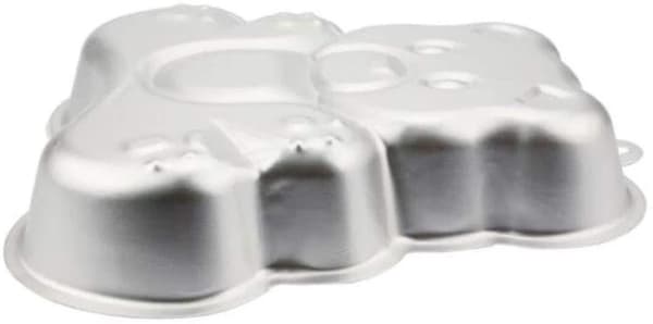 9-tommers bjørneformet 3D-bakeform i aluminium, kakeform, bursdagskakeform - Bjørn
