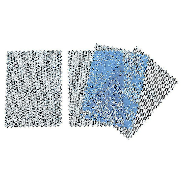100 stk./pakke Brilleklud Linse Rengøring Støv Fjerner Bærbare Servietter Non-woven Fa