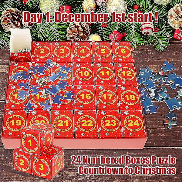 Julpussel Blind Box Adventskalender 2023 Julpussel