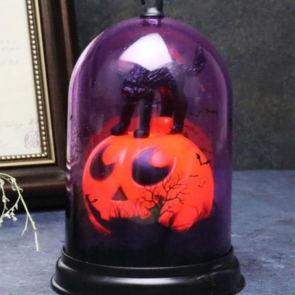 Halloween dekorasjonstilbehør: lysende stearinlys - Aueq - LED