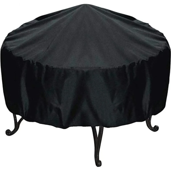 Robust allround-skydd för rund eldfat, diameter 142*höjd 68CM