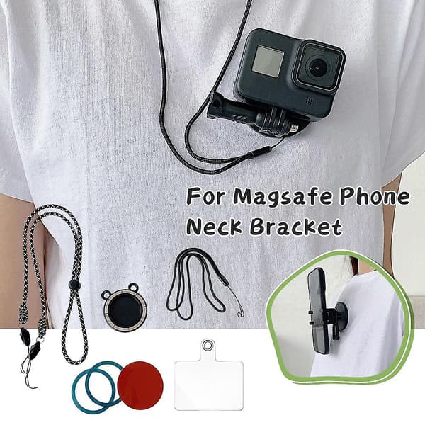 Til Magsafe Telefon Action Kamera Hals Beslag（Til telefon）