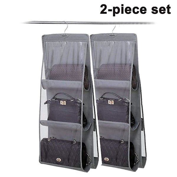fleeceväskor | Set med 2 st non-woven väskor G3128A - Grå