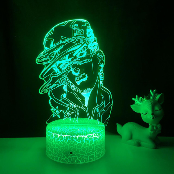 3D Illusion Lampe Anime JoJo's Bizarre Adventure Ni