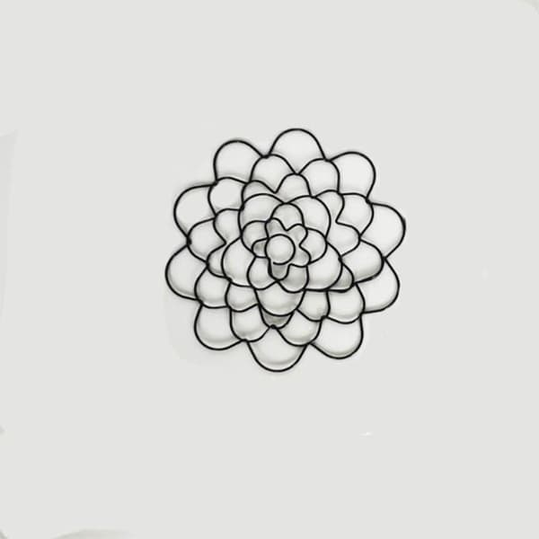 Modern järndesign blomsterarrangemang hjälpmedel（BK）