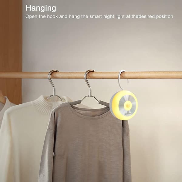 2 stk bevegelsessensorlys, trappelys, LED-nattlys, USB-gave
