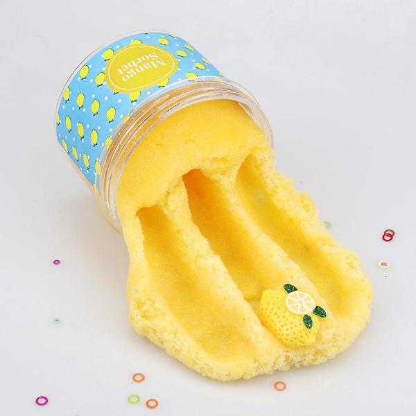 Fluffy Cloud Mud Clay Kit - Stretchy Non-Sticky Scented Stress Relief Toy for Children and Adults