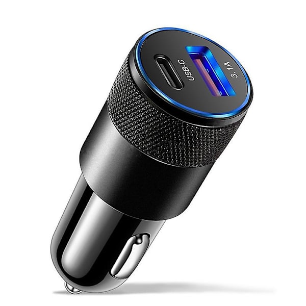 Auton laturi Nopea lataus Type C Puhelin Nopea lataus Auton lisävarusteet Puhelimen laturi  älypuhelimet Laturi Auton lataus Nopea laturi Laturi Auto