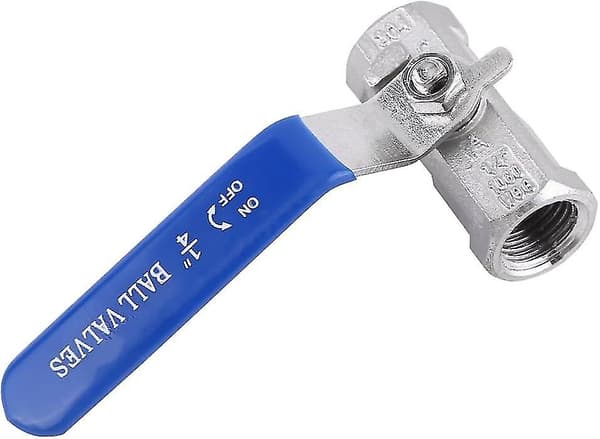 Klotventil i rostfritt stål Ss304 (1/4\" Bsp)