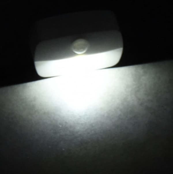 Human Body Induction Night Light Indoor Bedside LED Light Wardrobe Light Wireless Infrared Corridor Light（Vit）