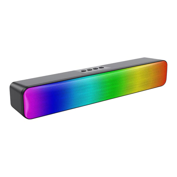Udsalg Trådløs Bluetooth-højttaler Intelligent Bas, RGB Farvelysstribe Bil Computer Kort Lyd, Velegnet Til Hjemmet Som Gaver