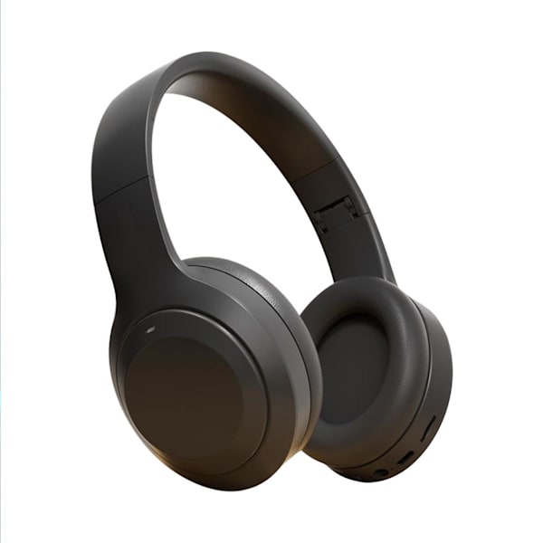 Hodebårne trådløse Bluetooth-sportsøretelefoner med støyreduksjon og lang rekkevidde Bluetooth-øretelefoner（BK）