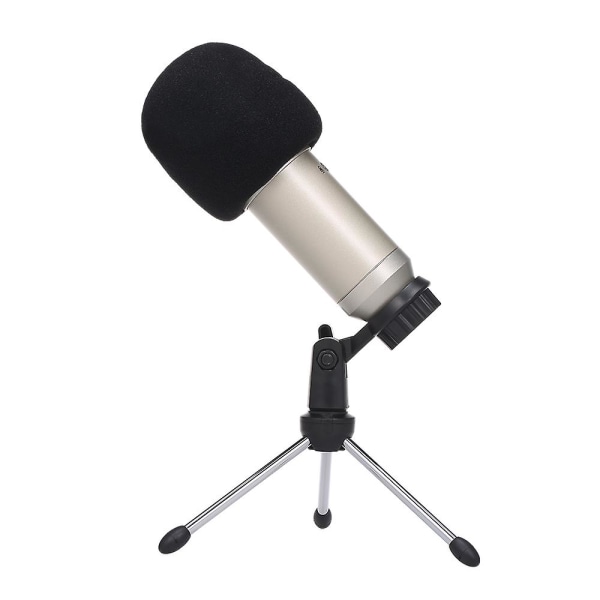 Bm830 USB -mikrofon Professionell stationär podcast-kondensatormikrofon med  hopfällbart stativ Stativ för PC Telefon Karaoke Studio Inspelning Silver  87a3 | Fyndiq