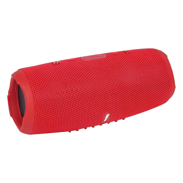 Bluetooth-yhteensopiva kaiutin Surround-äänellä Kannettava ulkoinen stereokaiutin Langaton subwoofer matkapuhelimille Tehokas langaton kaiutin M（Punainen）
