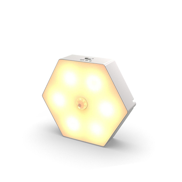 Smart Hjem LED Menneskelig Kropp Induksjonslys Batteri USB Lading Liten Nattlys Stue Soverom Korridor Skap Induksjonslys
