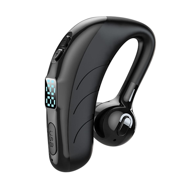 Yksipuolinen kuuloke mikrofonilla Bluetooth 5.2 Kuuloke LED-näyttö Vedenpitävä kuuloke Langaton handsfree-kuuloke