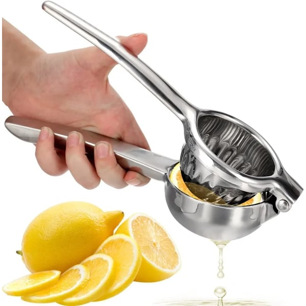 Citrus press attachment citrus press lemon press made of robust stainless steel, universal size - squeeze until the last drop