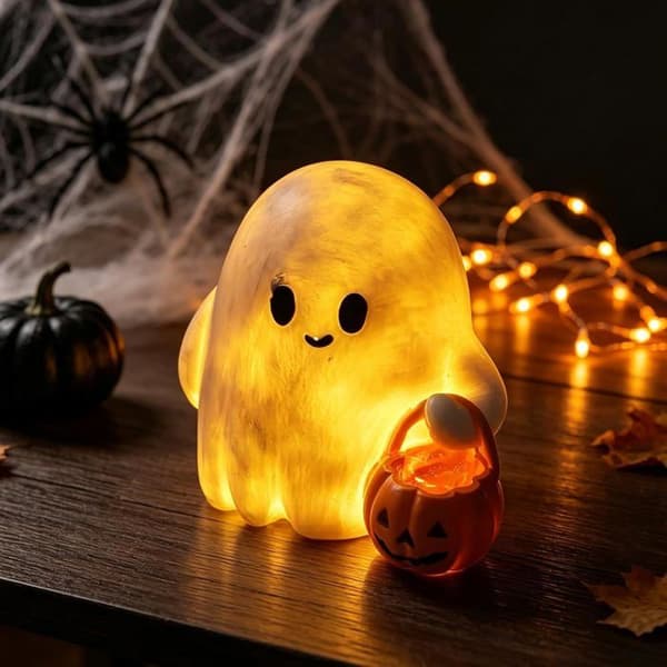 Gresskarlys, Halloween-dekorasjon, LED dekorativt gresskar