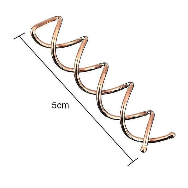 20 st Spiral Hårnålar, Vridbara Hårklämmor För Hårstilar Spiralformade
