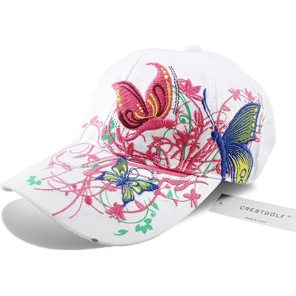 Baseballkepsar för kvinnor, justerbar andningsbar broderad solhatt för sport golf mesh solhatt utomhus