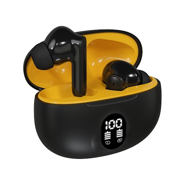 Bluetooth 5.3 In Ear Call Noise Reduction Og Ultra Lang Batterilevetid Intelligent Digital Display Bluetooth Trådløse Øretelefoner