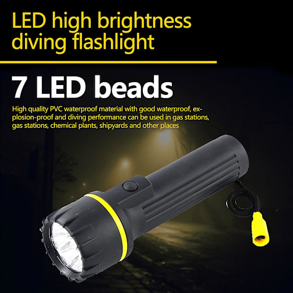 Ficklampa LED ficklampa (E)