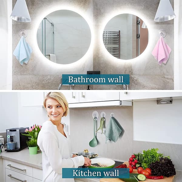 Kök Badrum Transparent Sugkoppskrok