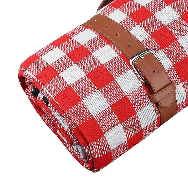Piknikteppe Vanntett Foldbar Utendørs Campingtepper（200x200cm）
