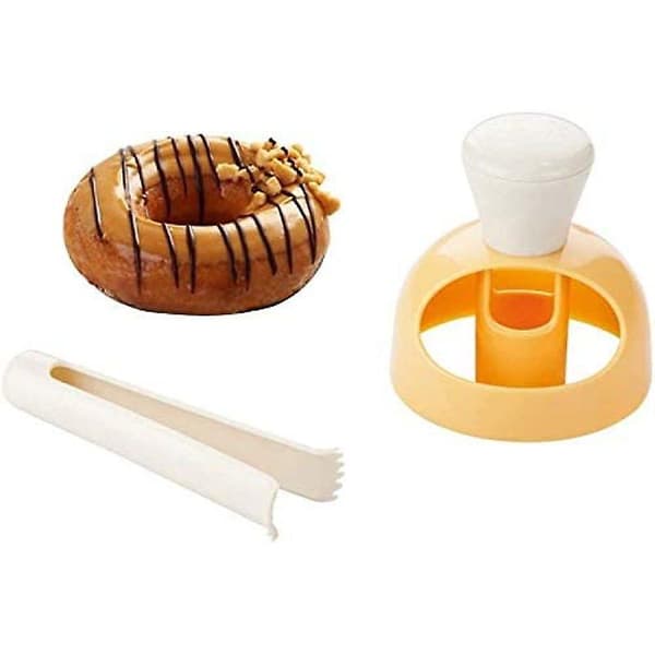 Donutform Kreativ Plast Donut Maker Bakverktyg Bakning