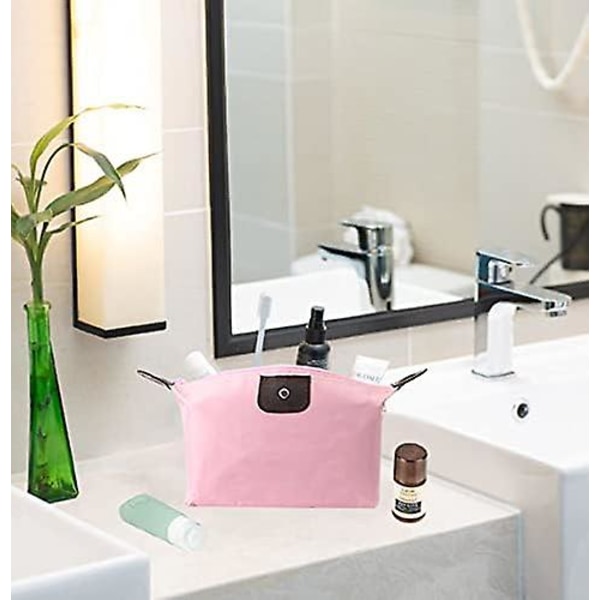 9 stk. Makeup taske bulk toilettaske vandtæt kosmetik opbevaringsposer med lynlås rejse toilettaske organizer pakkepose