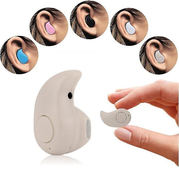 Mini trådløs Bluetooth 4.1 stereo in-ear headset øretelefon ørepropp universal