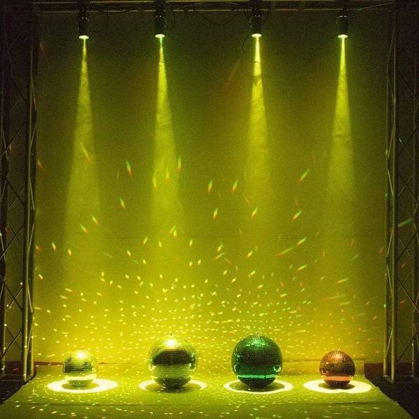 LED disco ljus LED pinspot strålkastare, 10W RGBW strålkastare, stadionljus