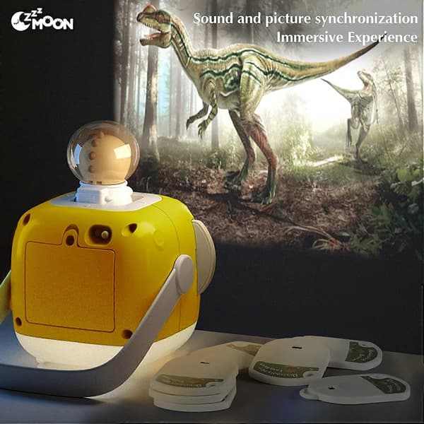 Berättelsebyteskit för barn - Fantastisk dinosaurievärld Sängtidsläsning Tillväxtkit