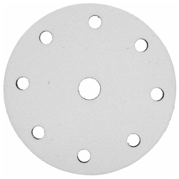 Myke svampslipeputer - 150 mm diameter buffer svampgrensesnittpute (størrelse: 9 hull)
