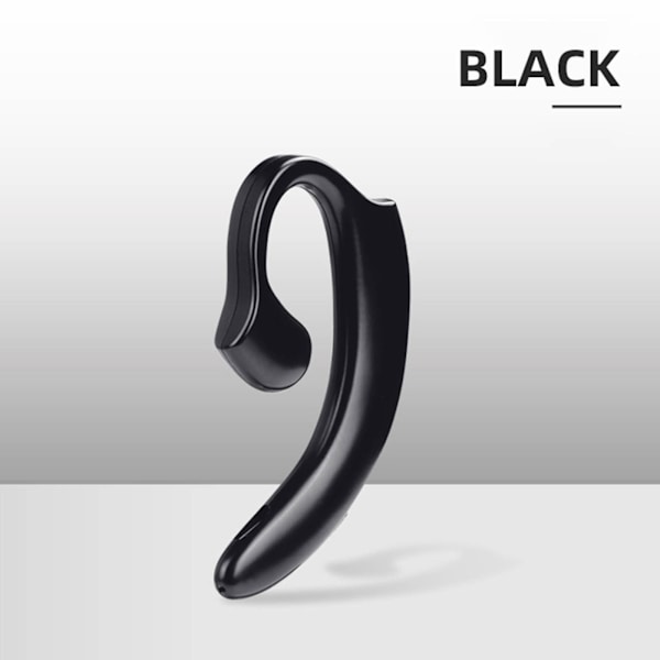 Nytt Bluetooth-headset, öronmonterat, affärsstereoheadset, handsfree-sportheadset med mikrofon E485