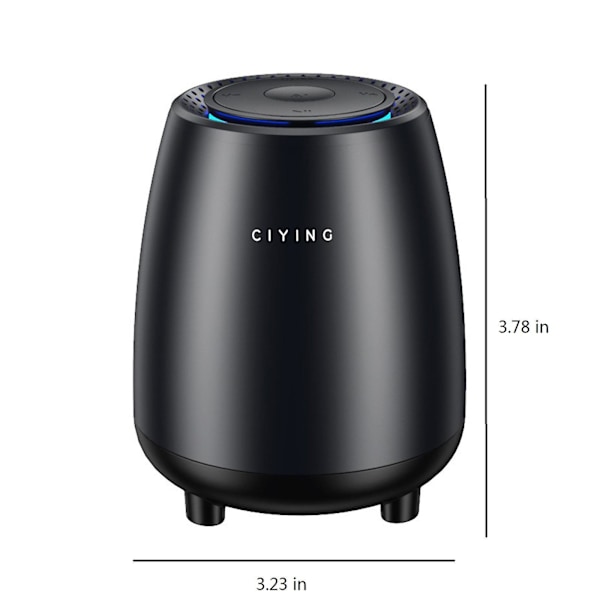 Kannettava Bluetooth-kaiutin Bluetooth 5.0- ja AUX-kaapeliyhteensopivuudella (musta)