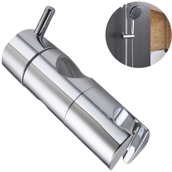 Universal håndbruserholder, bruseholder, justerbar bruseholder, 360° roterende bruseholder, glidende bruseholder (19/22/25 mm)
