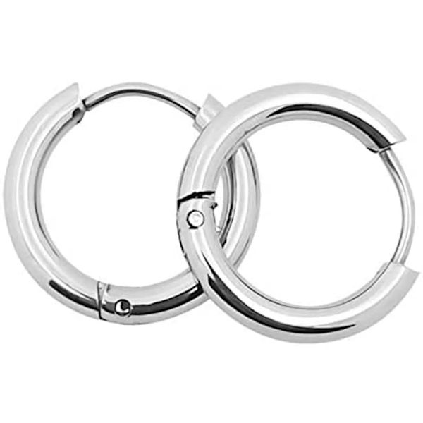 Hoop örhängen kirurgiskt rostfritt stål Hoop örhängen brosk Helix Sleeper örhänge för män kvinnor flickor pojkar
