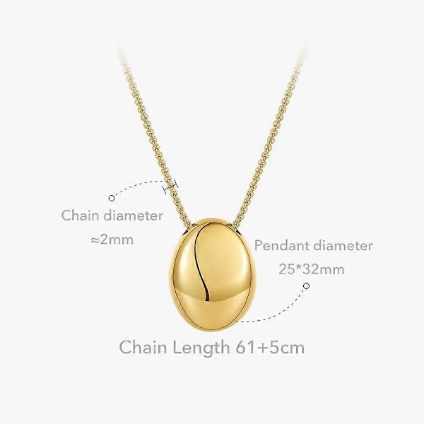 Ihåliga Stenar Rostfritt Stål Långt Halsband För Kvinnor Mode Smycken Guld Färg Halsband Colar Halloween P213266 (Silverfärg)