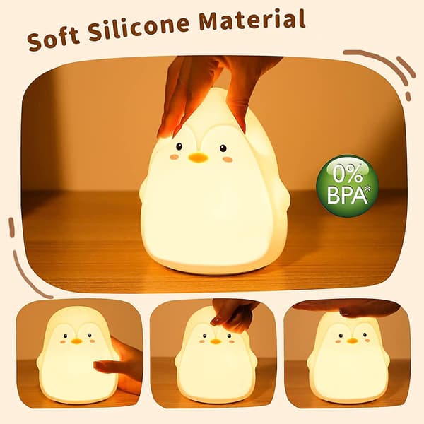 Nattlys, Kawai nattlys, Led nattlys rom, Usb silikon statisk lys