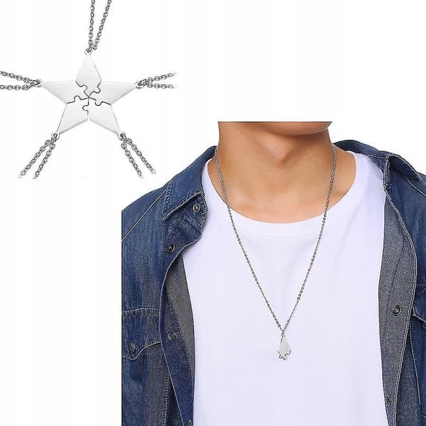 5 Halsband Mode Vänner Halsband