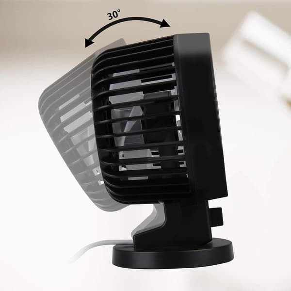 Ny, velegnet USB Mini Fan USB-drevet fleksibel Mini Køleventilator til bærbar computer, stationær computer, Powerbank