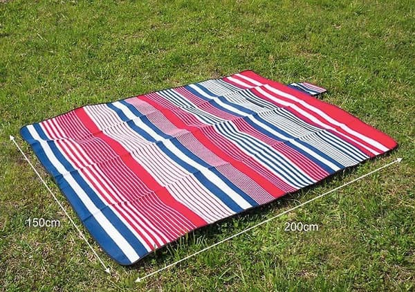 Picknickfilt Bärbar Vattentät Utomhus Camping Strandmatta