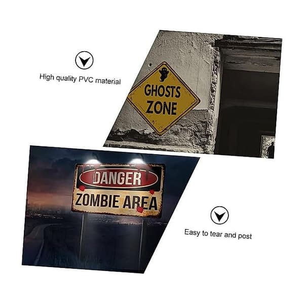 3 Halloween PVC -seinätarraa juhlakoristeluun
