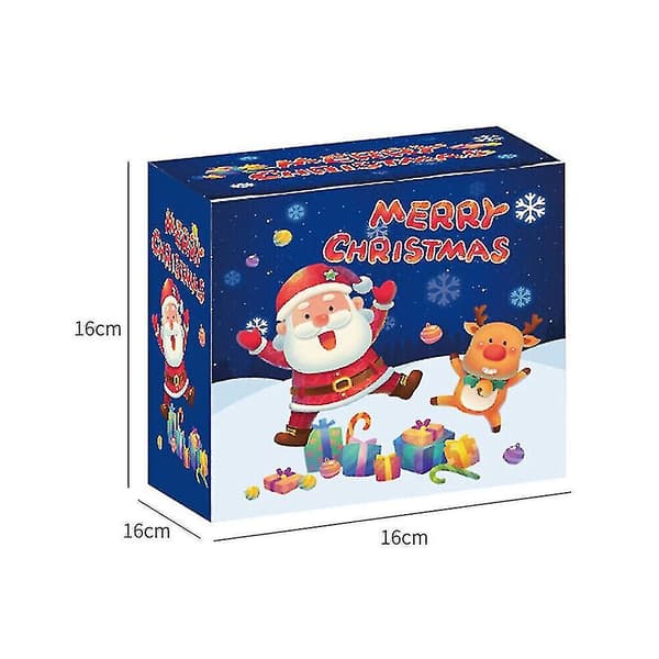 Julekalender med fidget-sensorisk legetøj til nedtælling til jul - Blind Box - Børns julegave