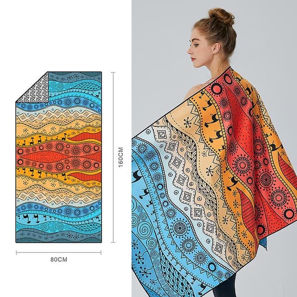 Badehåndklæde 80x160 cm Badehåndklæde Strandlagen