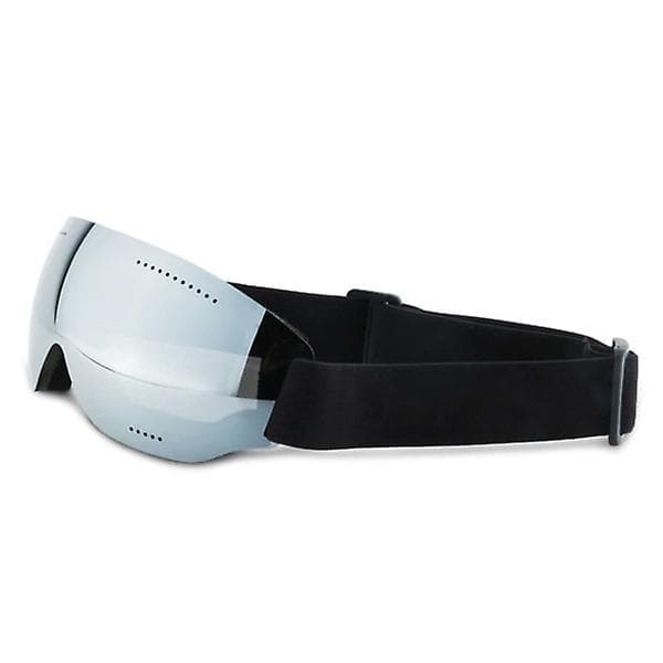Silver Mirror Glass Mirro Goggles Mc Mx Uv-skydd Silver