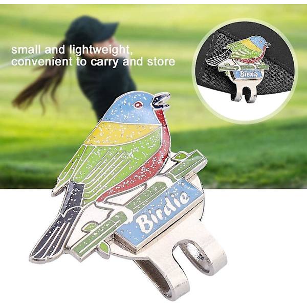 Dww-Golf Hat Clip, Djur och Insekter Mönster Golfboll Markör Rostfritt Stål Golf Cap Clip